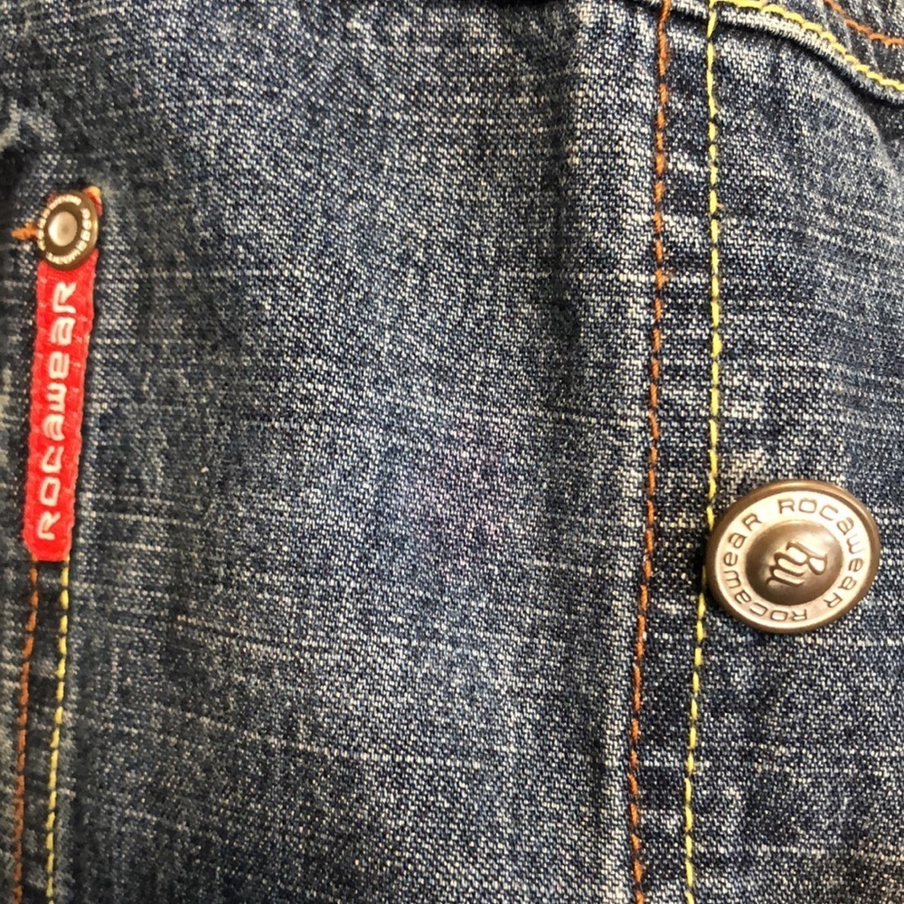 Y2K Rocawear Authentic Oversized Denim Jacket - Picture 15 of 15